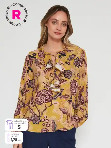 Regatta Blusa Manga Larga Dasia D Color Pistacho L S25