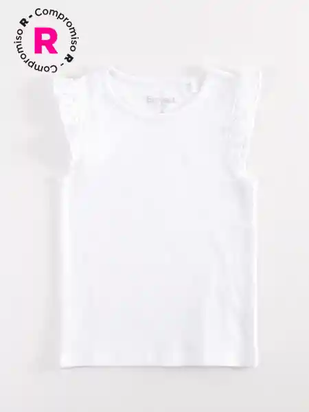 Harvest Polera Sin Manga Ribn Es Blanco 6 V26