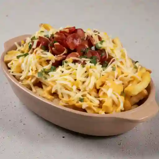 Papas Bastón con Chorizo