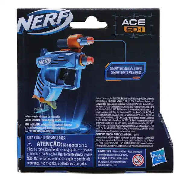 Nerf Lanzador Elite 2.0 Ace Sd-1 Ex Slinger F2491