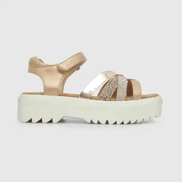 Sandalias Plataforma de Niña Light Pink Talla 37 Colloky