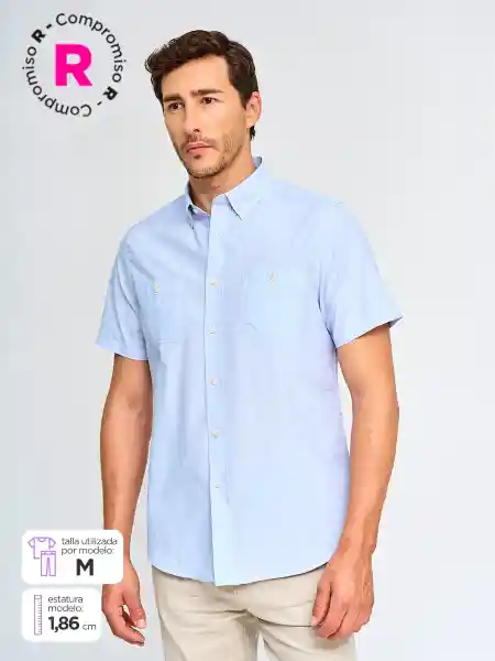 Kenneth Stevens Camiseta Manga Corta Filly Celeste XXL SS25