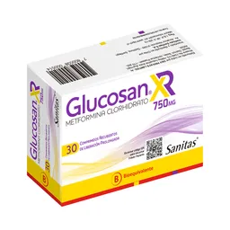 Glucosan Xr Comprimidos Recubiertos (750 mg)