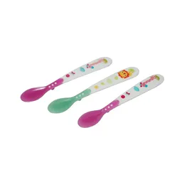 Set Cucharas Sensibles al Calor Best House Rosa/Verde