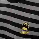 Polera Go Batman Stripe Teei Gris Talla M JTMU Guess