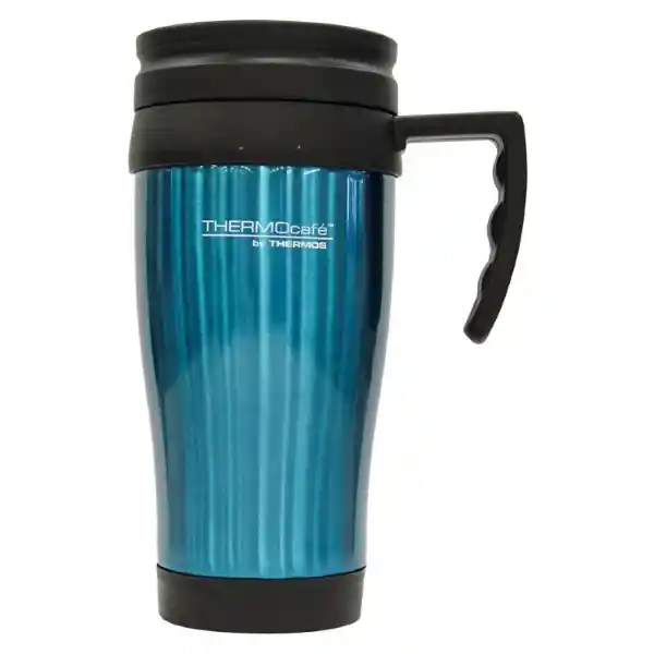 Thermos Mug Acero Inoxidable Celeste 420 mL