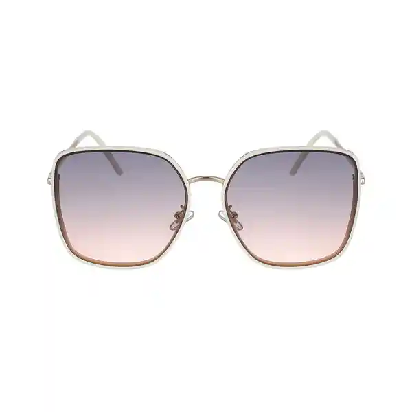 Lentes de Sol Para Mujer Metal Marco Grande Miniso