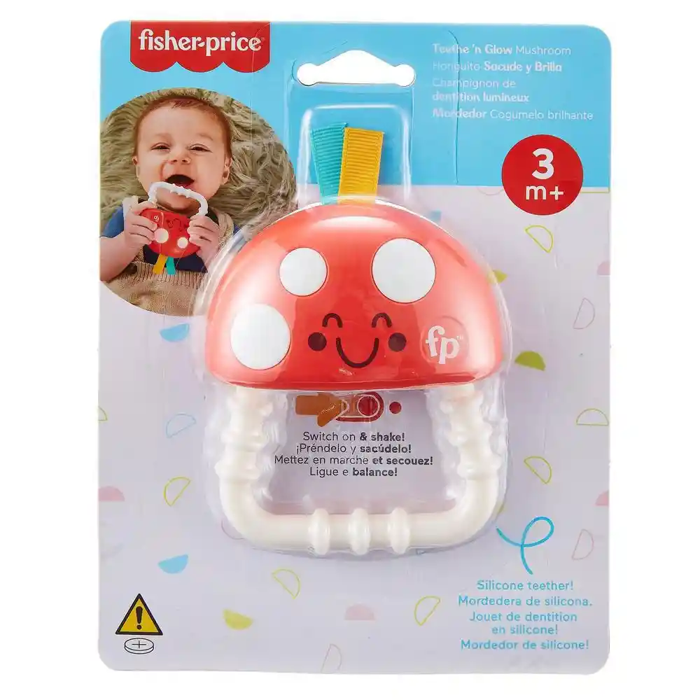   Fisher Price  Mordedera Honguito 