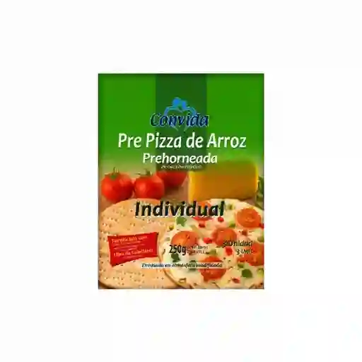 Convida Prepizza Individual Prehorneada De Arroz Un
