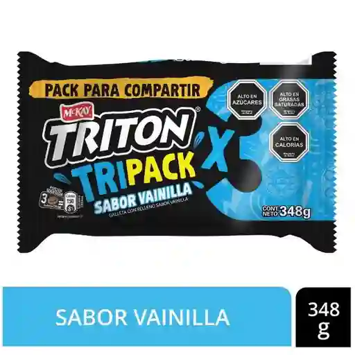 Triton Pack Galleta Vainilla