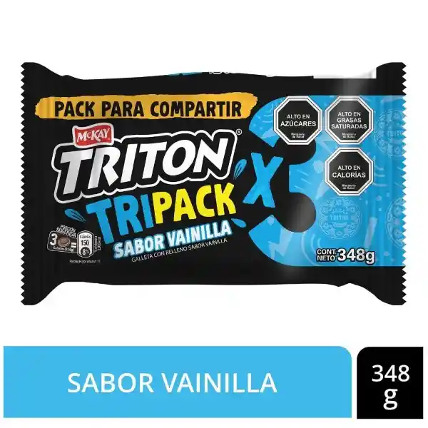 Triton Pack Galleta Vainilla