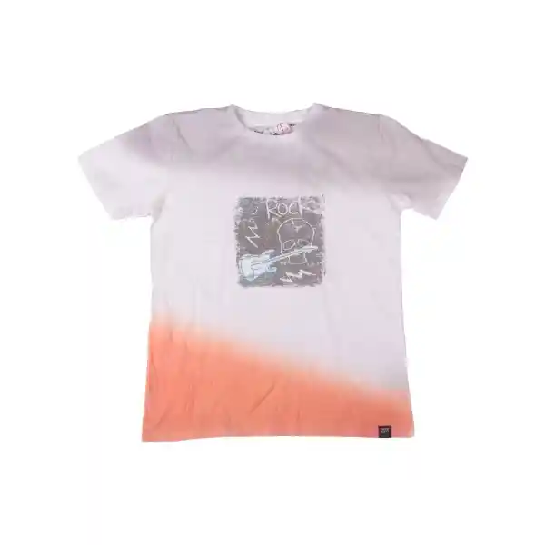 Polera Niño Blanco Pillin 14