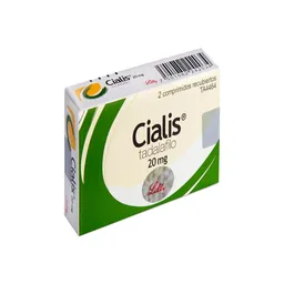 Cialis 20 Mg X 2 Tabletas