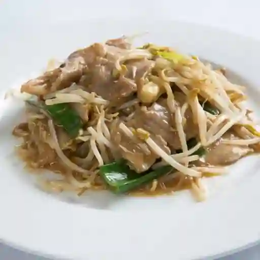 Diente de Dragón con Cerdo con Arroz