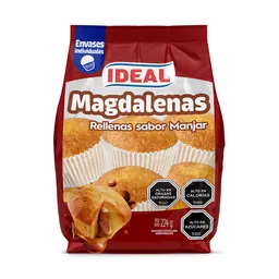 Ideal Magdalenas Rellenas con Manjar