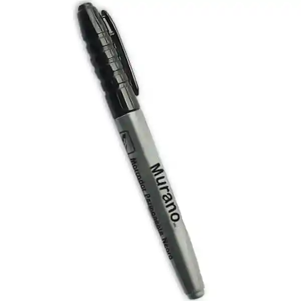 Murano Marcador Permanente Multiuso Negro
