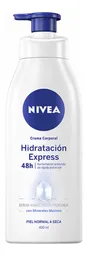 Nivea Crema Corporal Piel Normal Frasco 400Cc