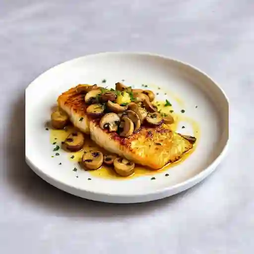 Pescado Champiñón