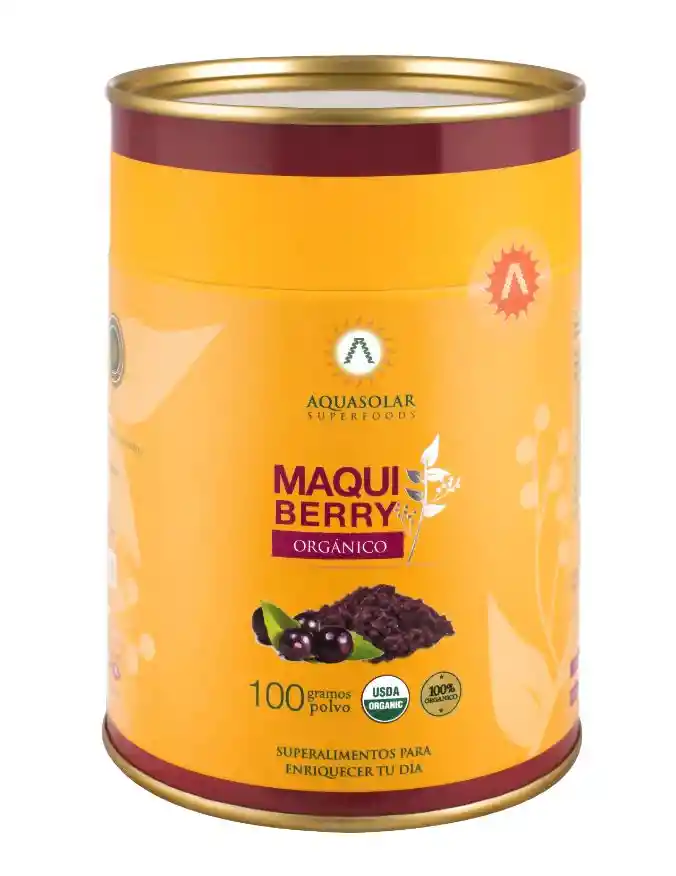 Aquasolar Maqui Berry Orgánico en Polvo
