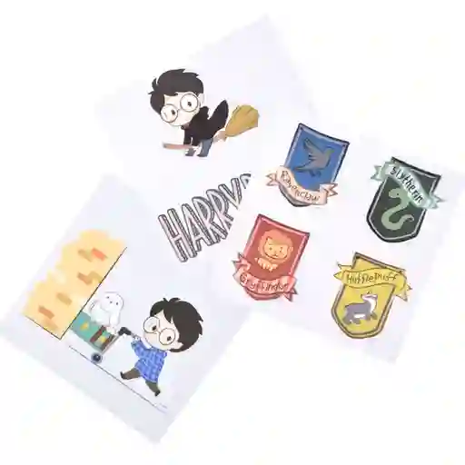 Stickers Para Notebooks Harry Potter 2 Torre