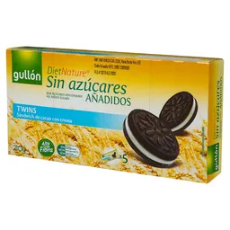 Gullon Galleta Twins Sandwich De Cacao Con Crema Sin Azúcar