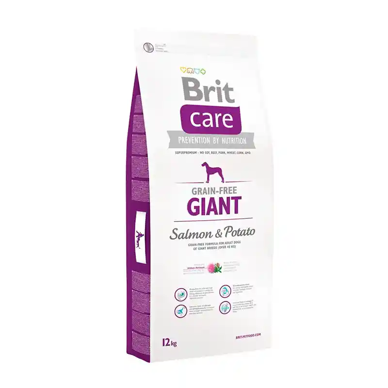 Brit Care Alimento para Perro Gigante con Salmón y Papas