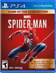 Sony Juego Spiderman Goty