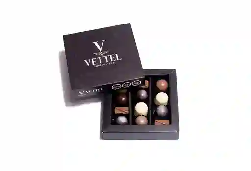 Caja Bombones Premium Belga 12 Unidades.