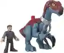 Imaginext Juguete Jurassic World Tyrannosaurus & Owen