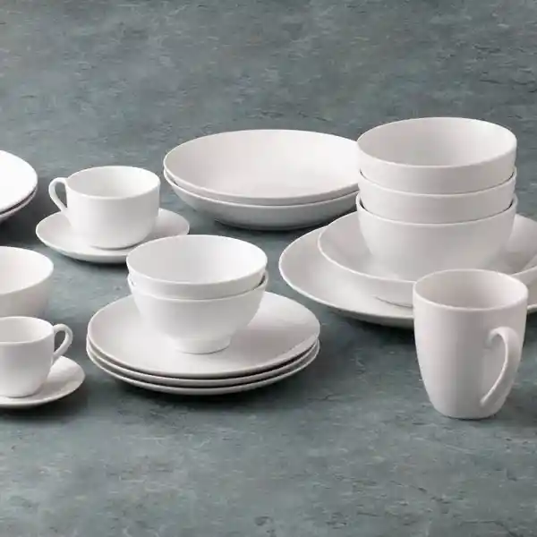 Plato Pan Porcelana Basic 19 cm