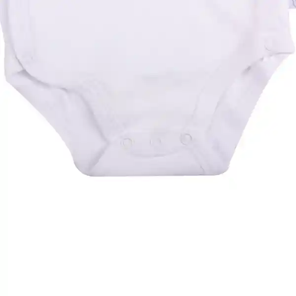 Set 2 Body Pzas Bebe Niña Blanco Pillin 3 M