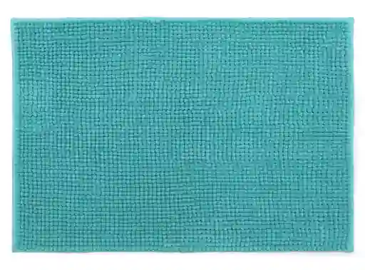 Ripley Home Piso de Baño Shaggy Color Esmeralda