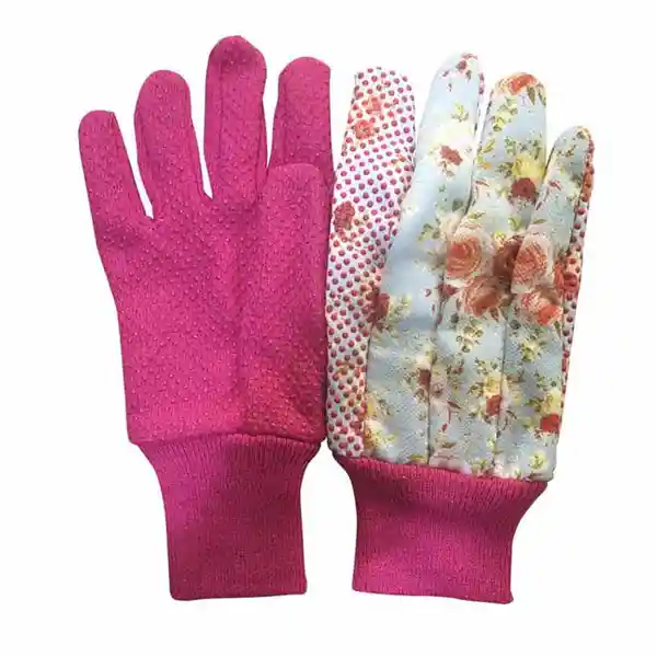 Set Jardinería Guantes Azul Cielo