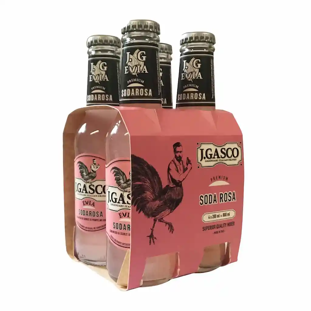 J.Gasco Pack Soda Rosa Evia