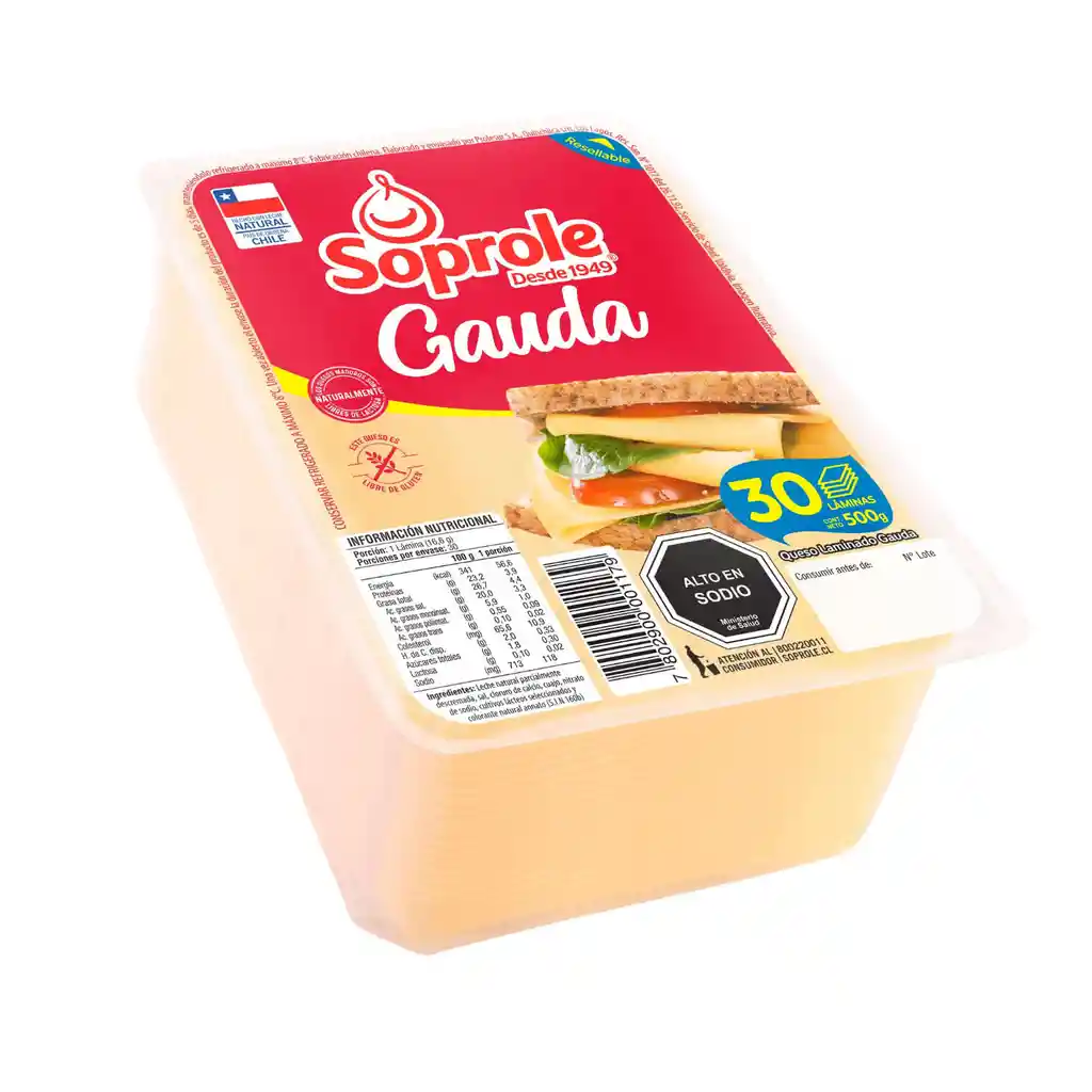 Soprole Queso Gauda Lam