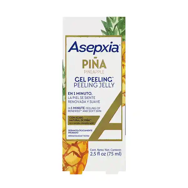 Asepxia Gel Facial Peeling Piña