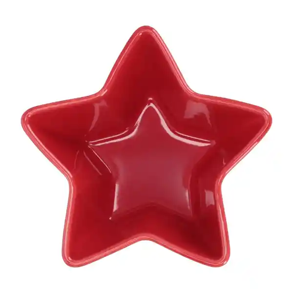 Set Bowl Con Forma de Estrella 13 x 13 x 6 cm Casaideas