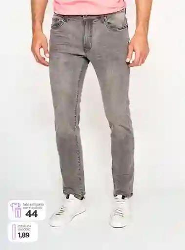 Robert Lewis Jean Jimmy Skn Noos Gris Talla 42