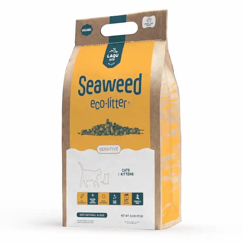 Seaweed Arena Sanitaria para Gatos Eco-Litter Sensitive