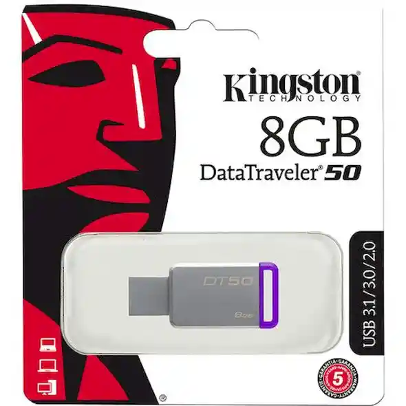 Kingston Pendrive 8Gb Datatraveler 50
