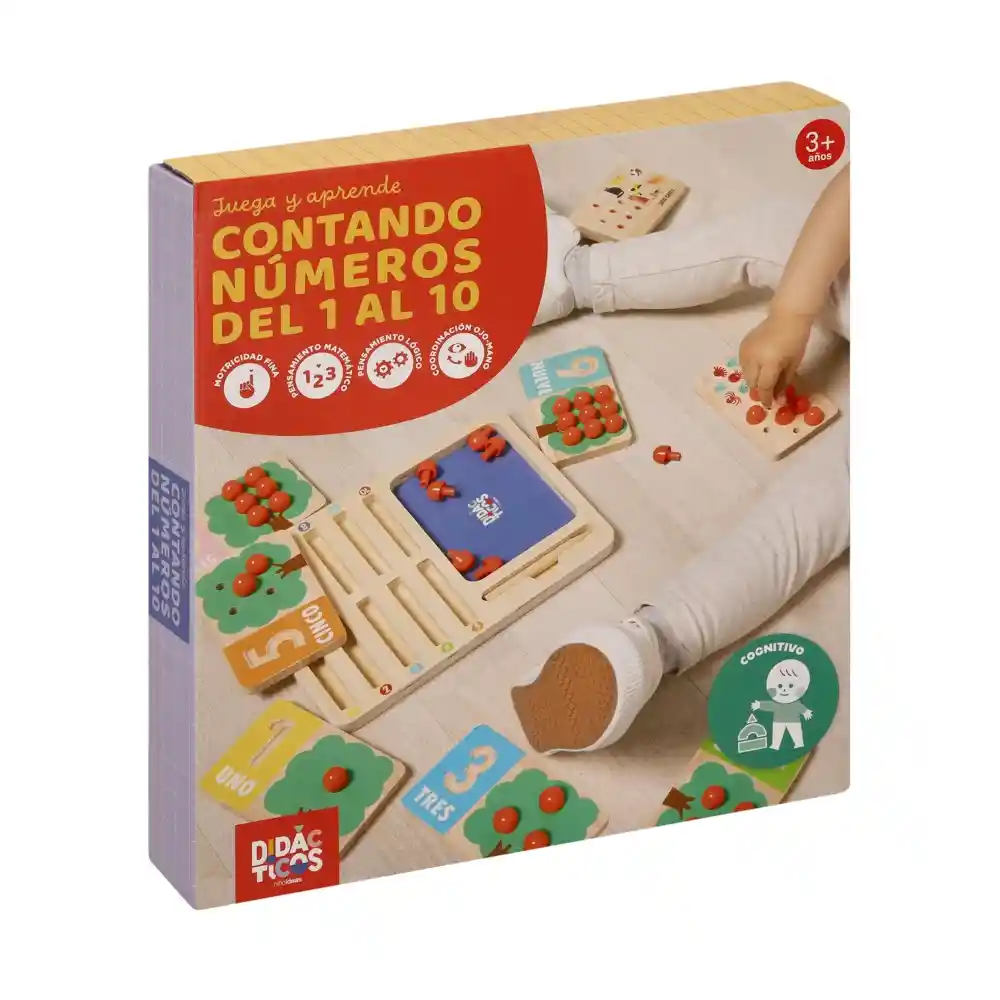 Juego Didáctico Aprendo a Contar Casaideas