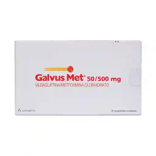 Galvus Met 50 mg/500 mg Comprimidos Recubiertos