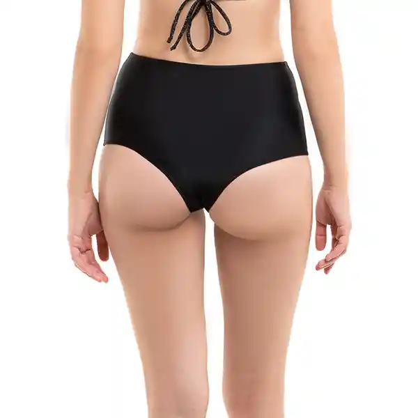 Bikini Calzón Pin up Tanga Negro Talla XL Samia