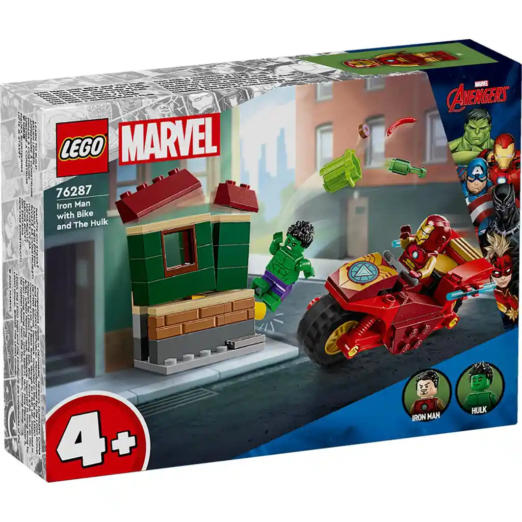 Lego Super Heroes Iron Man Hulk 76287