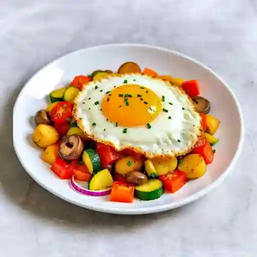 Chorrillana vegetariana (2) personas