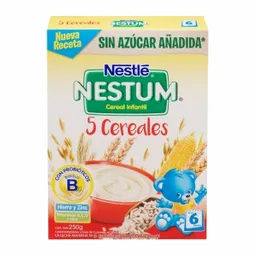 Nestum Infantil 5 Cereales Instantáneo Etapa 2 6 Meses