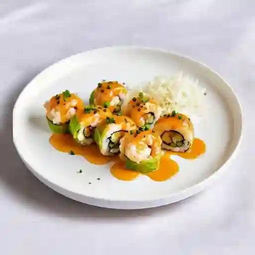 Ebi Sake Roll(9 Cortes)