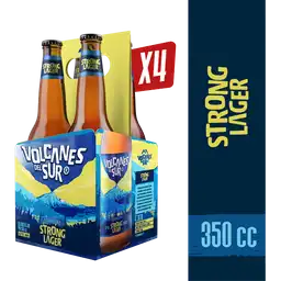 Cerv Vol Sur Strong Lager 4Pk 330 cc6.7° 4 x 330 cc