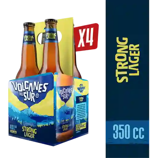 Cerv Vol Sur Strong Lager 4pk 330cc6.7°