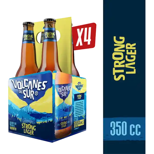 Cerv Vol Sur Strong Lager 4pk 330cc6.7°